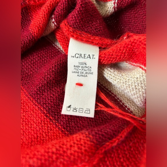 The GREAT baby alpaca varsity cardigan - Picture 4 of 9